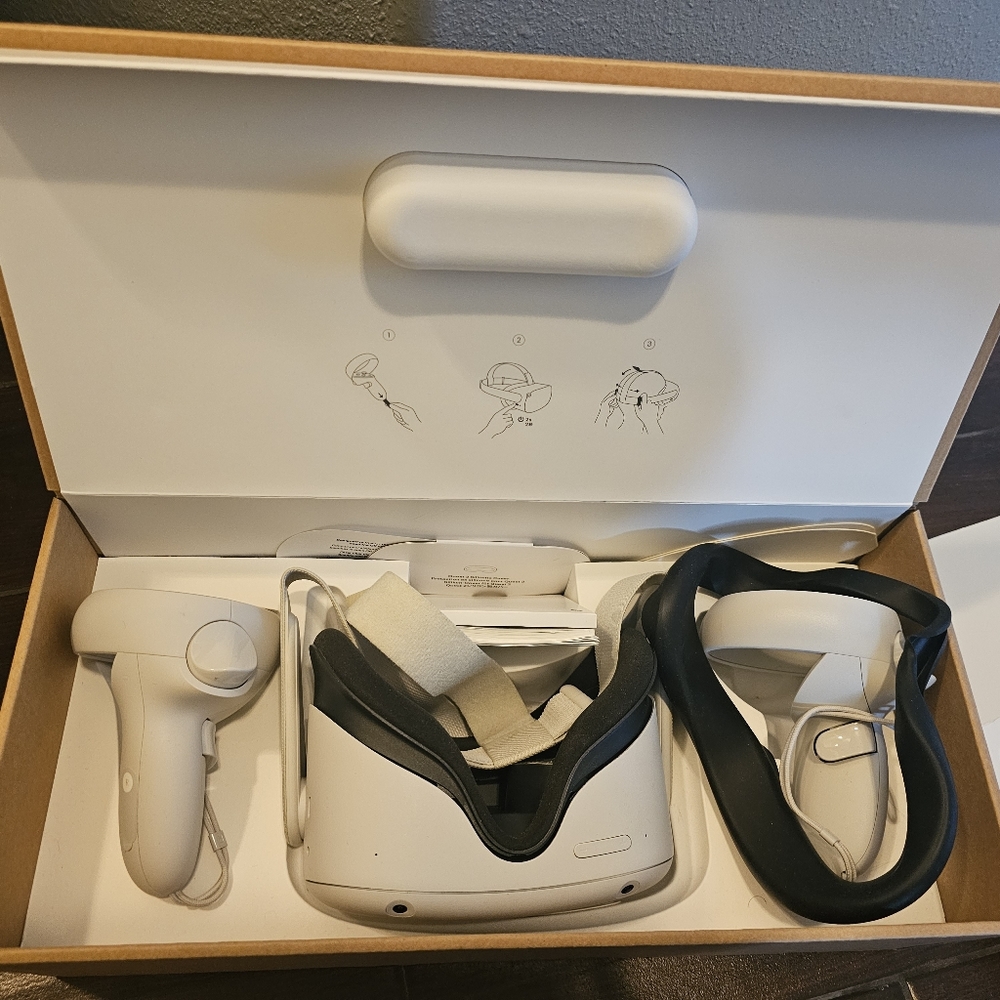 Meta Quest 2 VR set